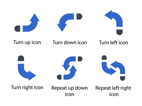 Arrows Icon Set 5: Essential Design Tools