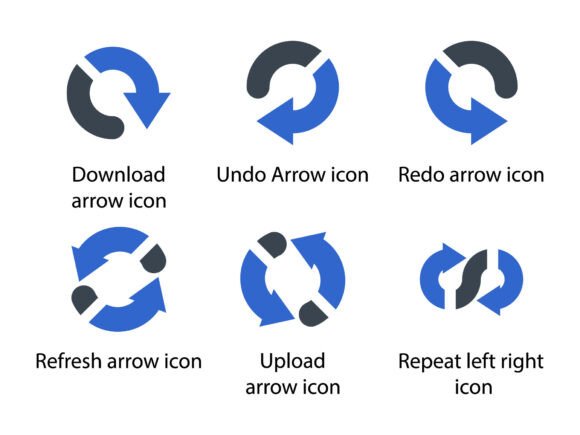 Arrows Icon Set 8: A Versatile Tool for Modern Designers and Developers