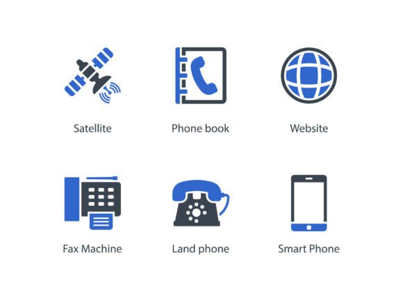 Communication Icon Set 5: A Versatile Tool for Modern Designers