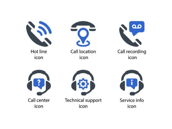 Customer Support Icon Set 5