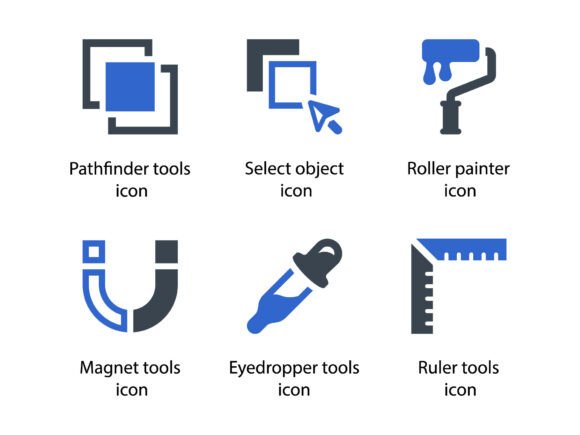 Design Tools Icon Set 6