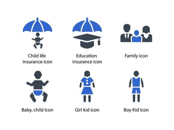 Life Insurance Icon Set 2: Strategic Design for Clear Communication