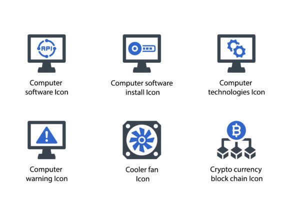 Modern Technologies Icon Set 5: A Versatile Tool for Designers and Developers