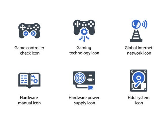 Modern Technologies Icon Set 8: A Design Essential