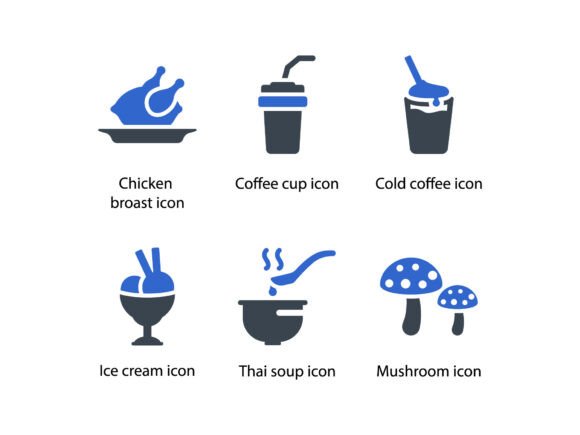 Restaurant Icon Set 3: A Design Essential for Modern Creatives