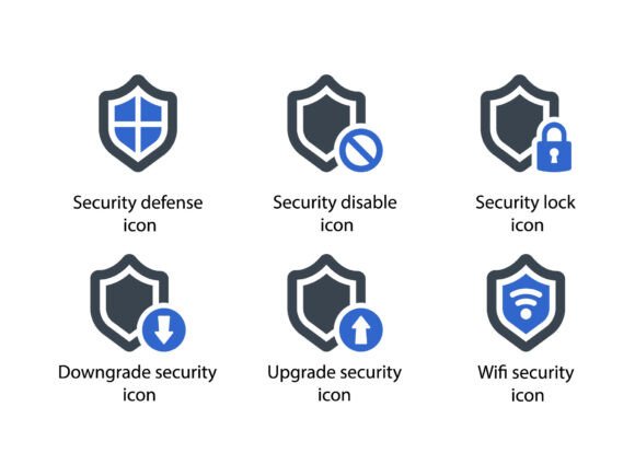 Security Icon Set 1 for Designers