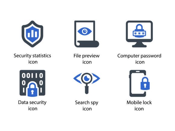 Security Icon Set 5: Essential for Designers and Developers